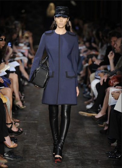 leather leggings coat vb nyfw