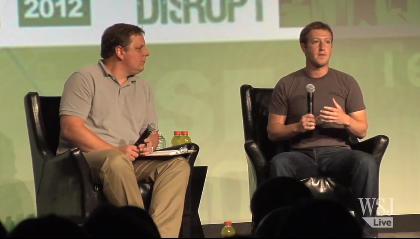 Michael Arrington, Techcrunch - Mark Zuckerberg, Facebook