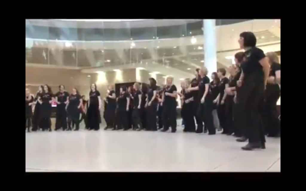 Poppyscotland Unforgettable Flashmob
