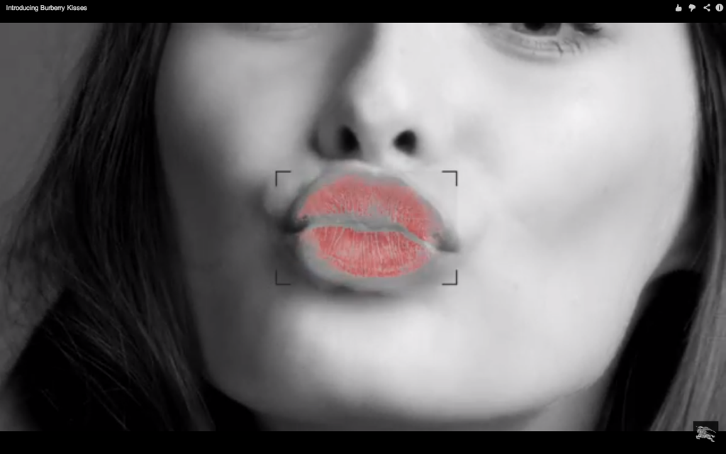 Burberry - Google Kisses