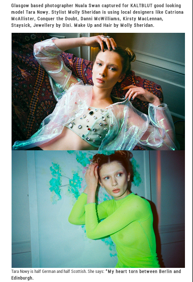 Nuala Swan, Kaltblut Magazine