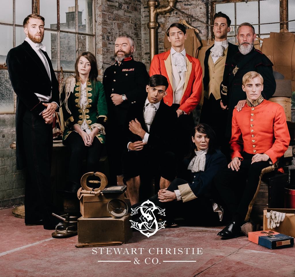 Master of Ceremonies, Stewart Christie Tailors by photographer Colin Usher