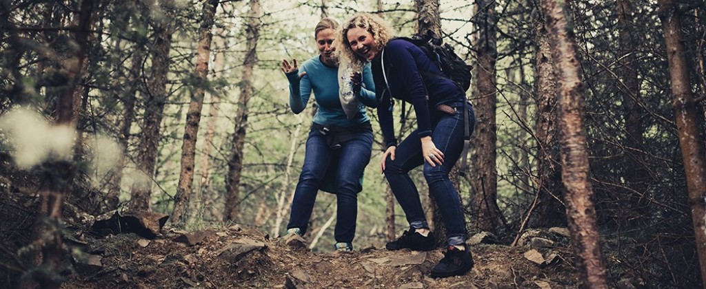 alex feechan in the woods