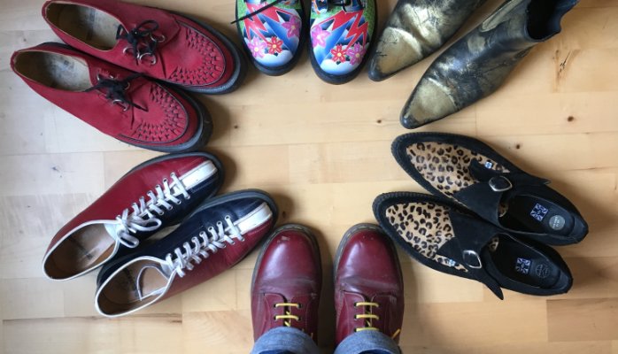 mark shayler's shoes